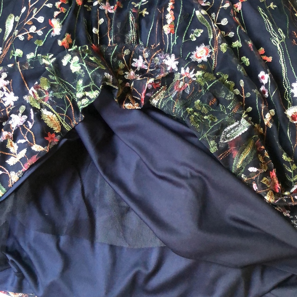 Morgan & Co floral gown size 1 - Picture 5 of 15
